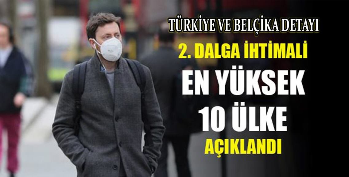 Koronavirüs ikinci dalga ihtimali en yüksek 10 ülke açıklandı