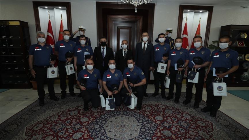 Türk polisi ‘Sıla Yolu Projesi’ görevi için Sırbistan’a gitti