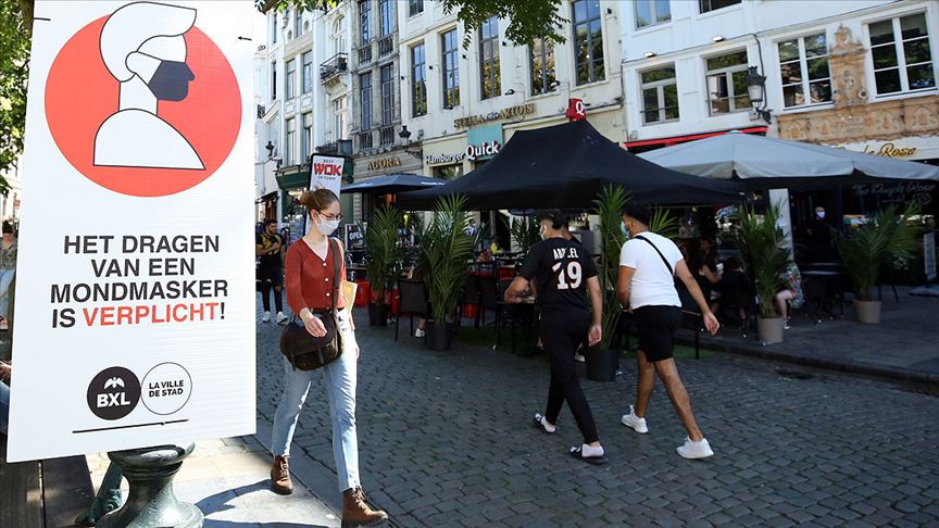 Belçika’da Kovid-19 vakalarındaki artış sürüyor