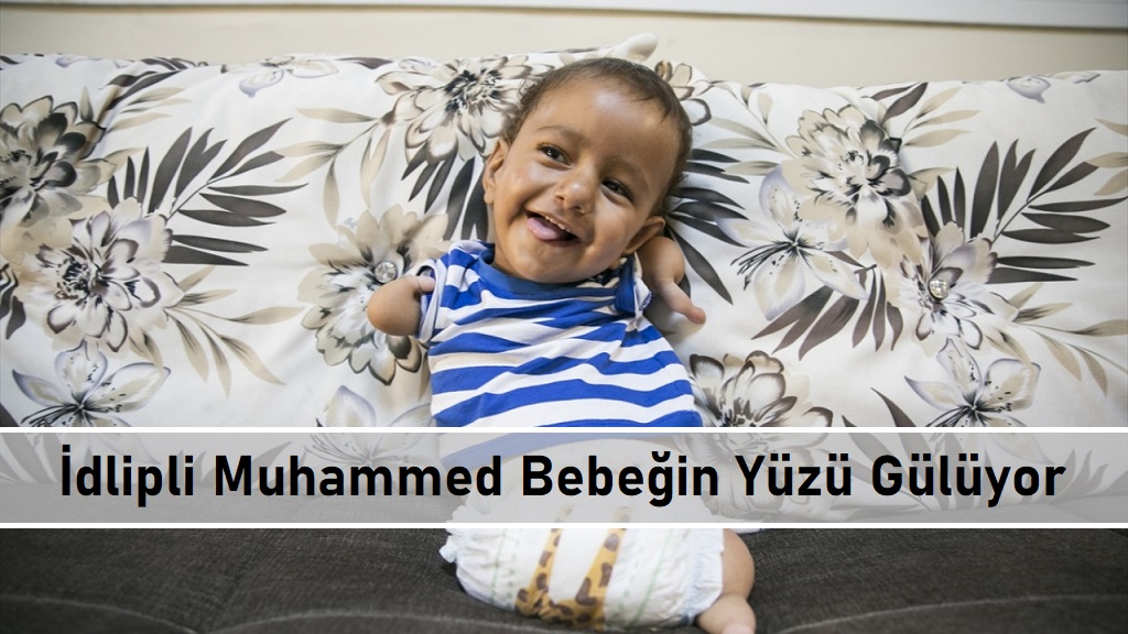 İdlibli Muhammed bebek tetkikler için hastaneye götürüldü