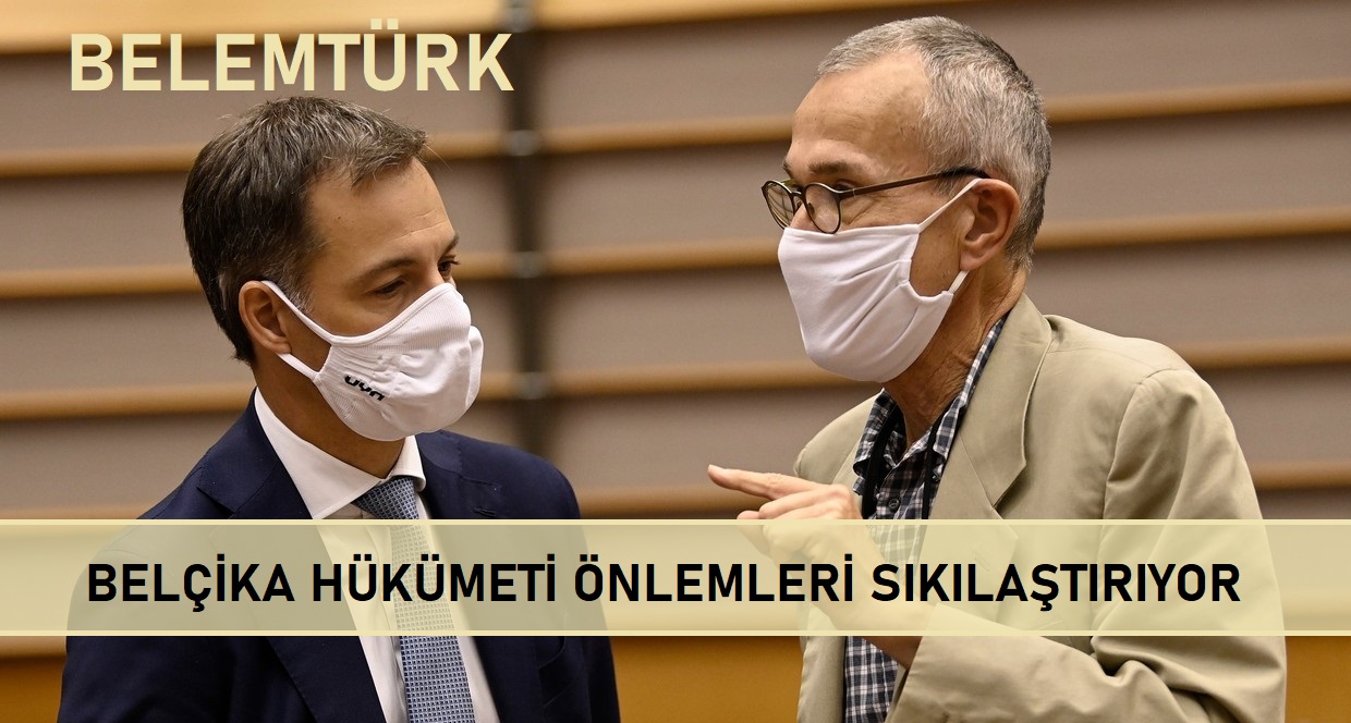 Belçika önlemleri sıkılaştırıyor. Yeni kısıtlamalar 9 Ekim Cuma günü başlıyor