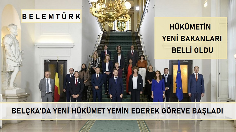 Belçika’da yeni hükümet yemin ederek göreve başladı
