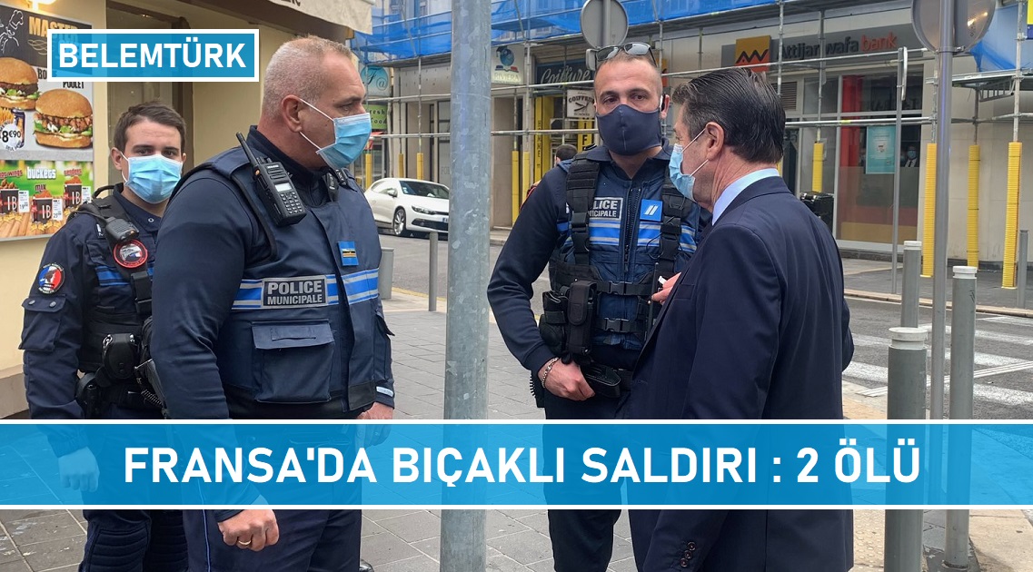 Fransa’da bıçaklı saldırı : 2 ölü
