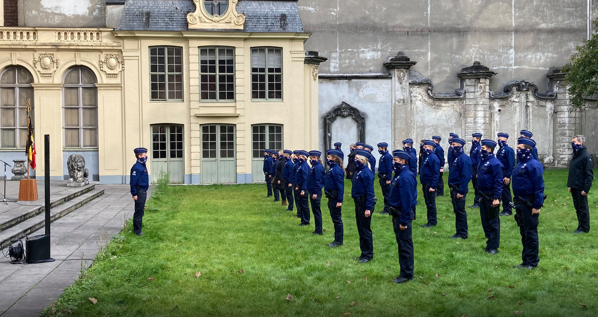 Gent şehrinde 48 polis memuru karantinaya alındı