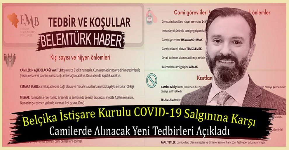 Belçika İstişare Kurulu Covid-19 salgınına karşı alınacak yeni tedbirleri açıkladı