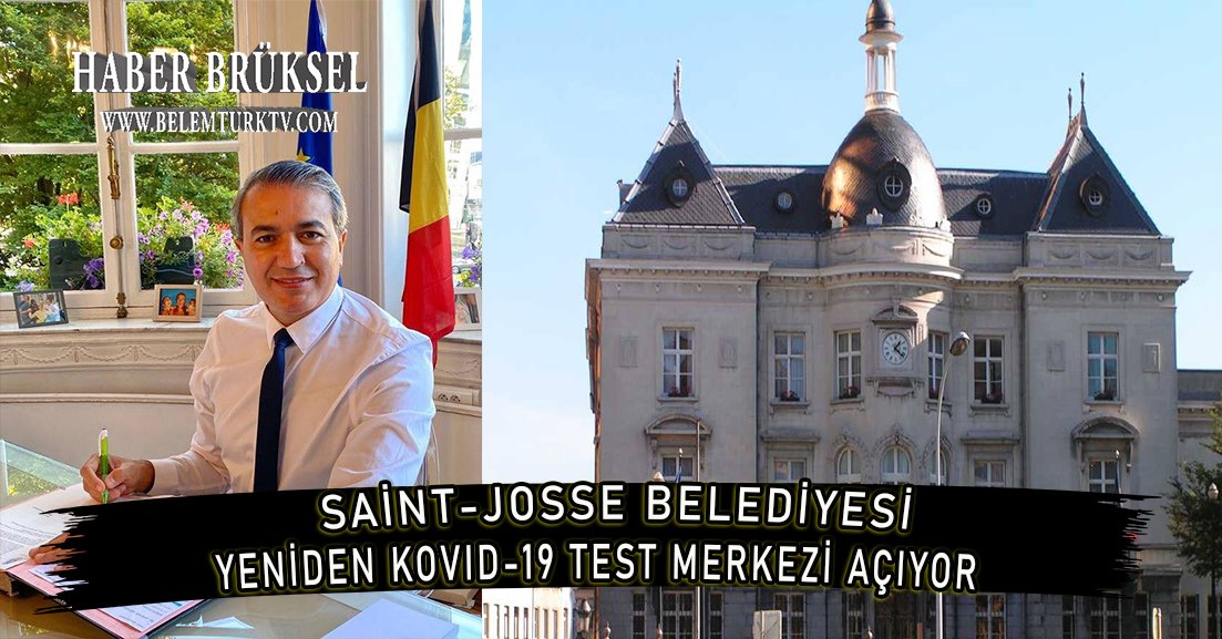Saint-Josse Belediyesi, 7 Aralık’ta yeniden Kovid-19 test merkezi açıyor.