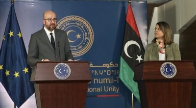 AB Konseyi Başkanı Michel’den Libya’ya sürpriz ziyaret