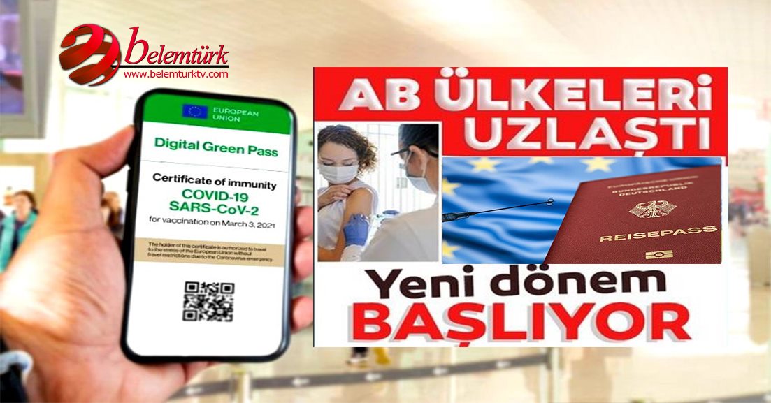 AB  kurumları  aşı sertifikasında uzlaştı