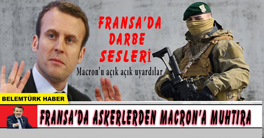 Fransa’da emekli askerlerden Macron’a ikinci uyarı