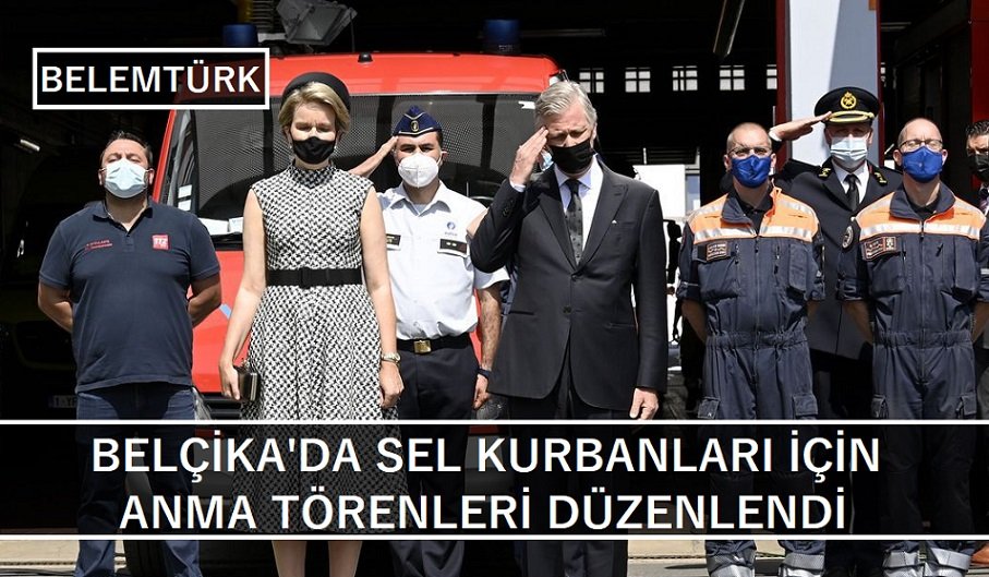 Belçika’da sel kurbanları için anma törenleri düzenlendi