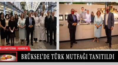 Brüksel’de Türk mutfağı tanıtıldı