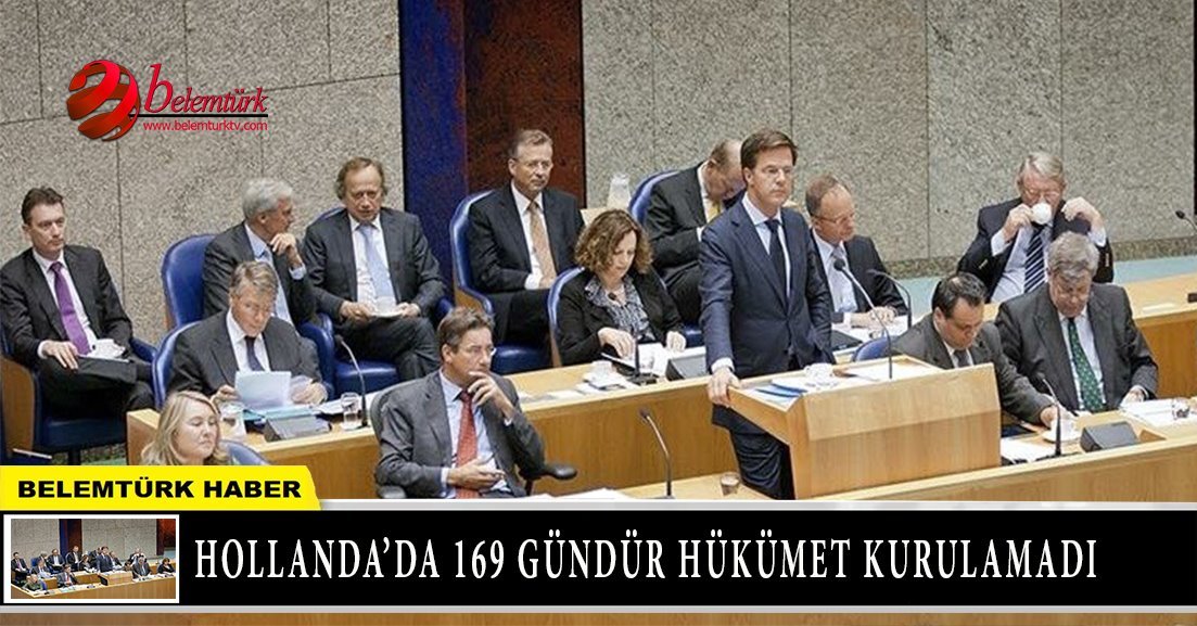 Hollanda’da 169 gündür hükümet kurulamadı