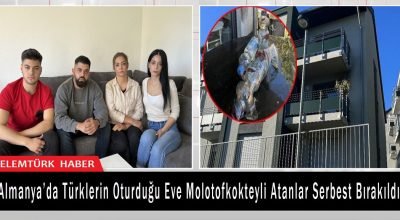 Almanya’da Türklerin oturduğu eve molotofkokteyli atanlar serbest bırakıldı