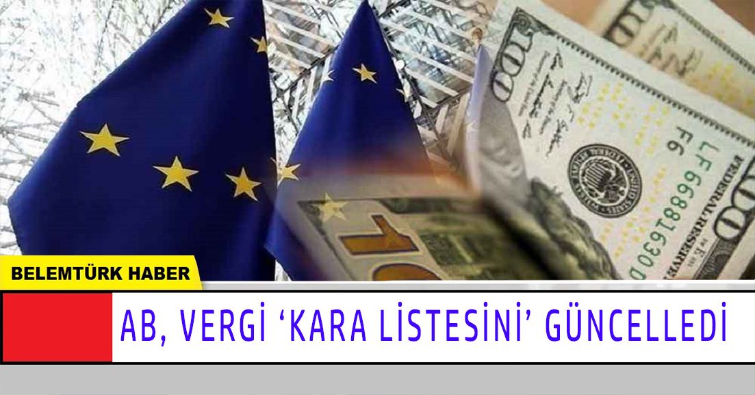 AB, vergi ‘kara listesini’ güncelledi