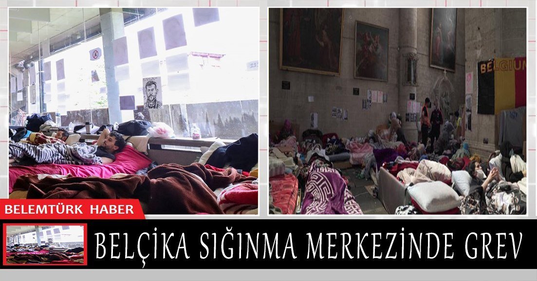Belçika’da sığınma merkezinde imkan kısıtlılığı nedeniyle grev yapılıyor