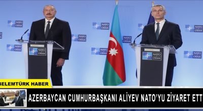 Azebaycan Cumhurbaşkanı Aliyev NATO’yu ziyaret etti