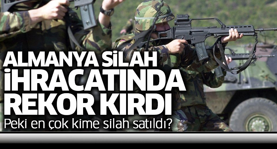 Almanya silah satışında rekor kırdı