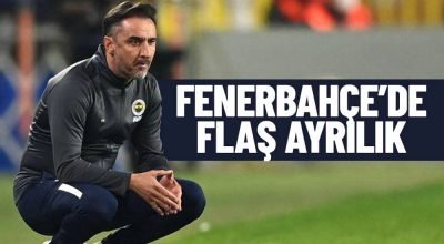 Fenerbahçe, teknik direktör Vitor Pereira ile yollarını ayırdı