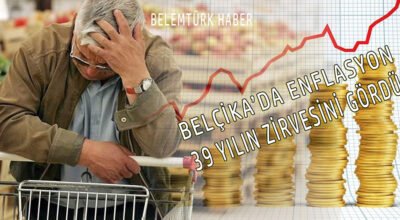 Belçika’da enflasyon 39 yılın zirvesini gördü!