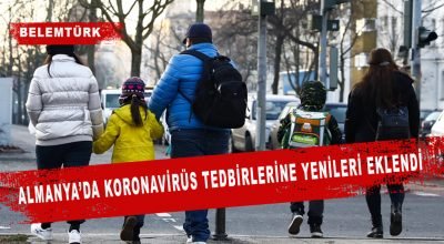 Almanya’da koranavirüs önlemlerine yenileri eklendi