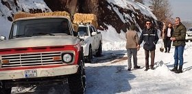  Kış mevsiminde içimizi ısıtan görüntüler Emirdağ'dan geldi 