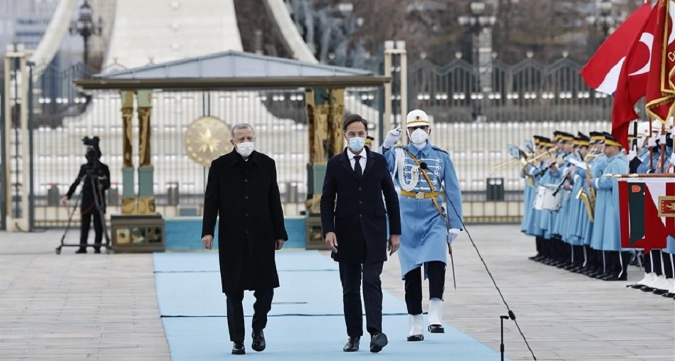 Hollanda Başbakanı Mark Rutte Ankara’da