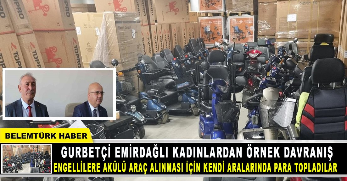Gurbetçi Emirdağlı bayanlardan örnek davranış