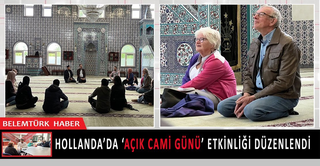 Hollanda’da ‘Açık Cami Günü’ etkinliği düzenlendi