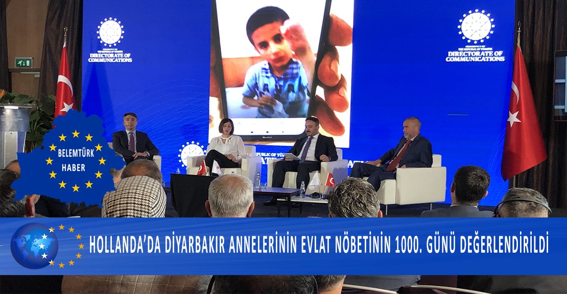 Hollanda’da Diyarbakır annelerinin evlat nöbetinin 1000. günü değerlendirildi