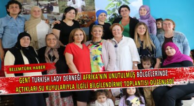 Gent Turkish Lady Derneği bilgilendirme toplantısı yaptı