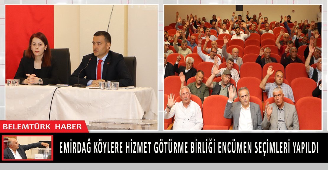 Emirdağ Köylere Hizmet Götürme Birliği Encümen Seçimleri Yapıldı