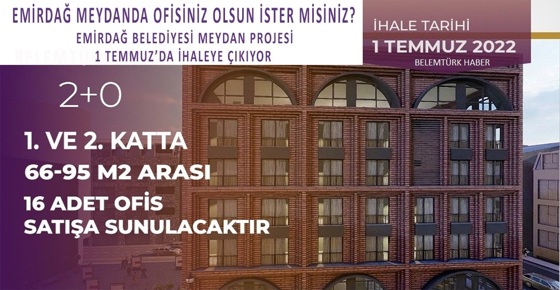 Emirdağ Meydanda Bir Ofisiniz Olsun İster Misiniz?