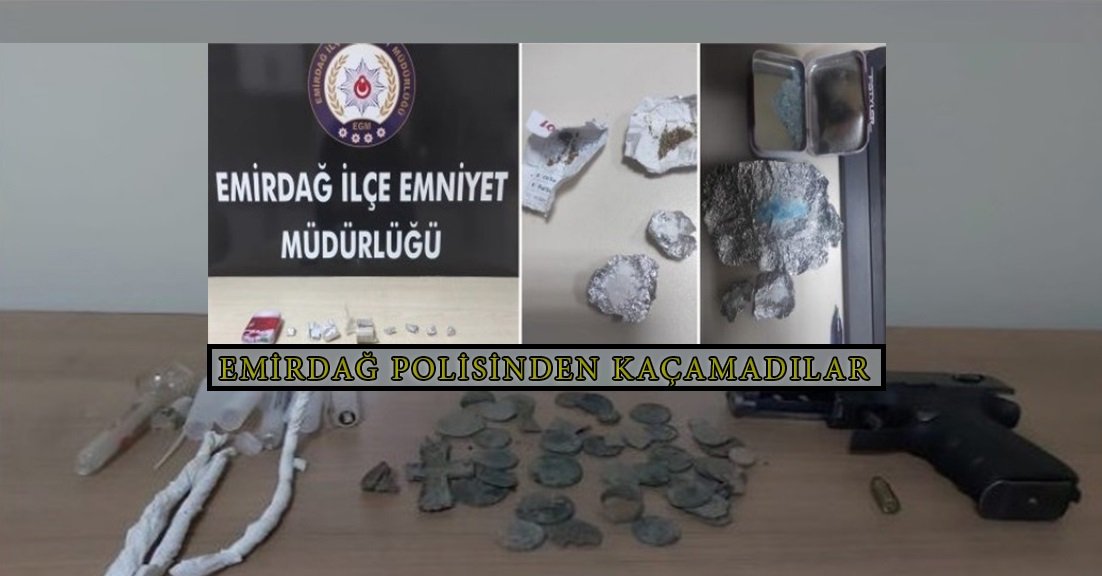 Emirdağ Polisinden Kaçamadılar