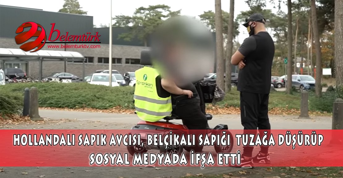 Hollandalı sapık avcısı, Belçikalı sübyancıyı tuzağa düşürüp sosyal medya’da ifşa etti.