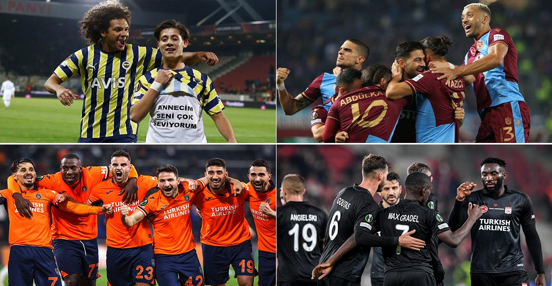 Avrupa kupalarında 4 temsilcimiz yoluna devam ediyor