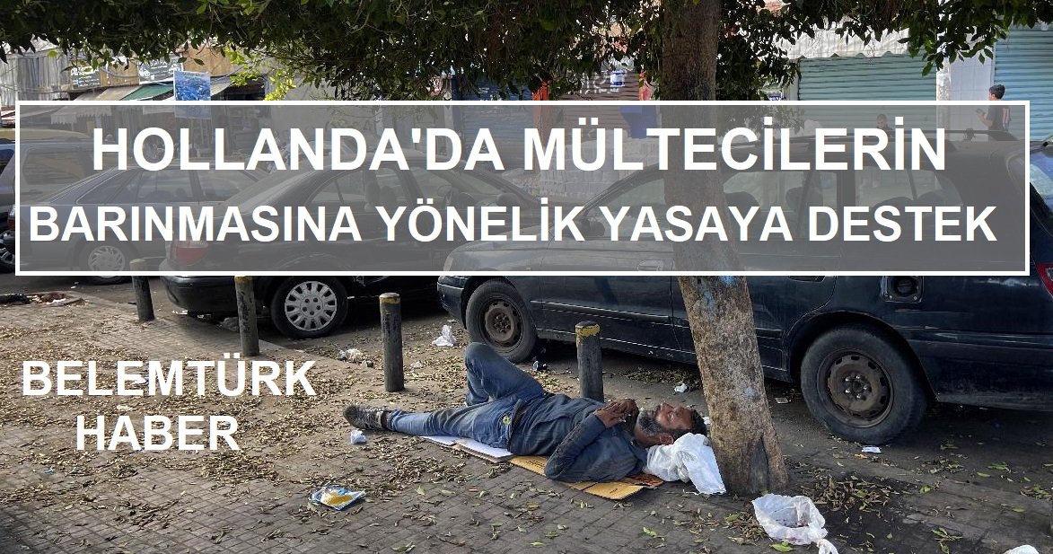 Hollanda’da  mültecilerin barınmasının sağlanmasına yönelik yasaya destek