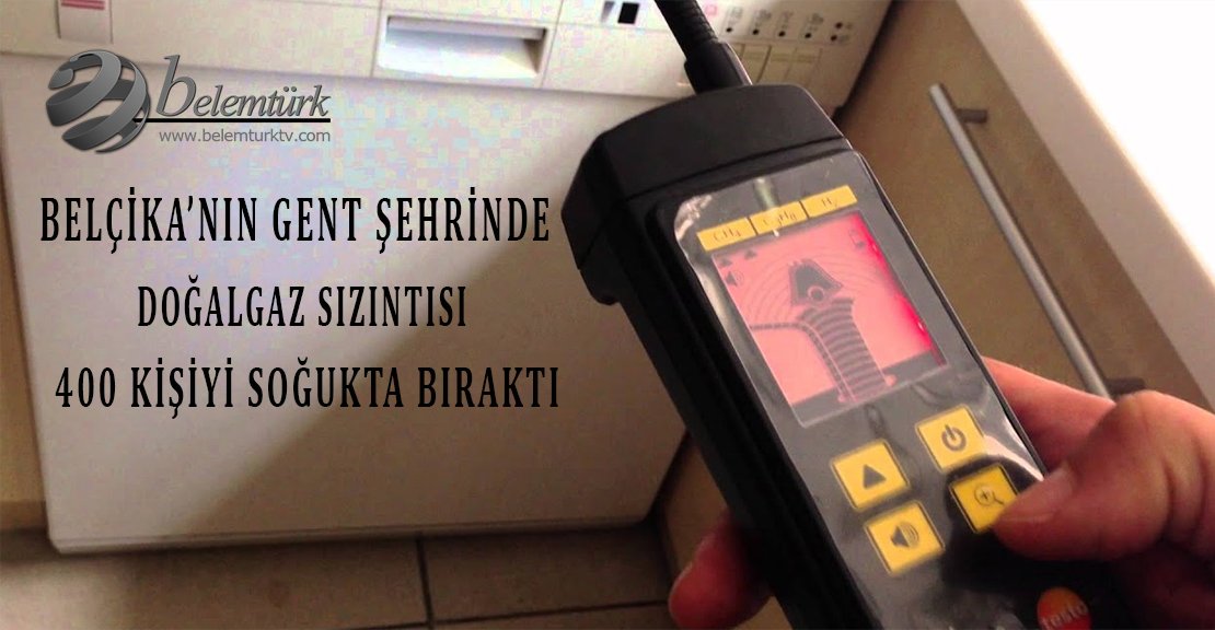 Belçika’nın Gent şehrinde doğalgaz sızıntısı 400 kişiyi soğukta bıraktı