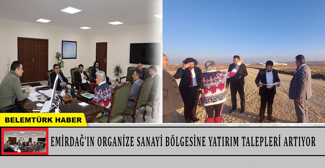 Emirdağ’ın Cazibe Merkezi Haline Gelen Organize Sanayi Bölgesine Yatırım Talepleri Artıyor