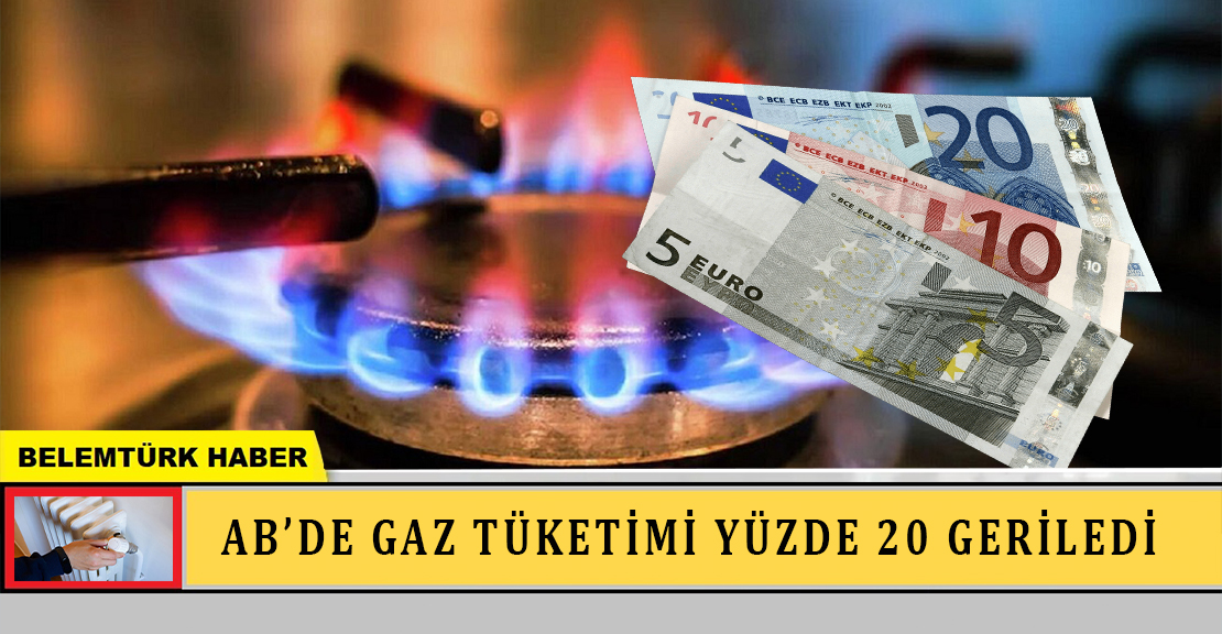AB’de gaz tüketimi yüzde 20 geriledi
