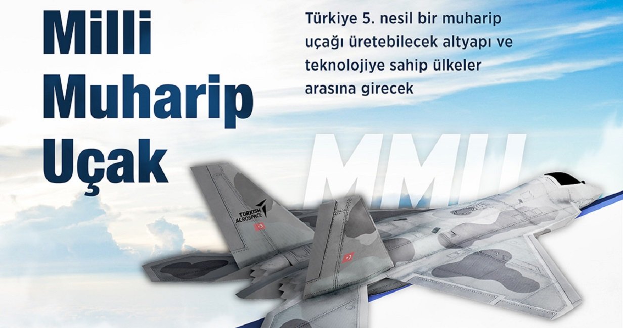 Milli Muharip Uçak piste çıktı