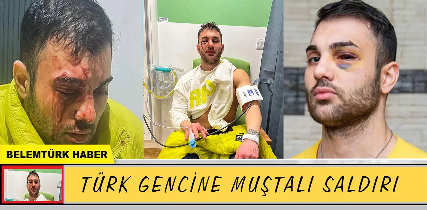 Türk gencine muştalı saldırı