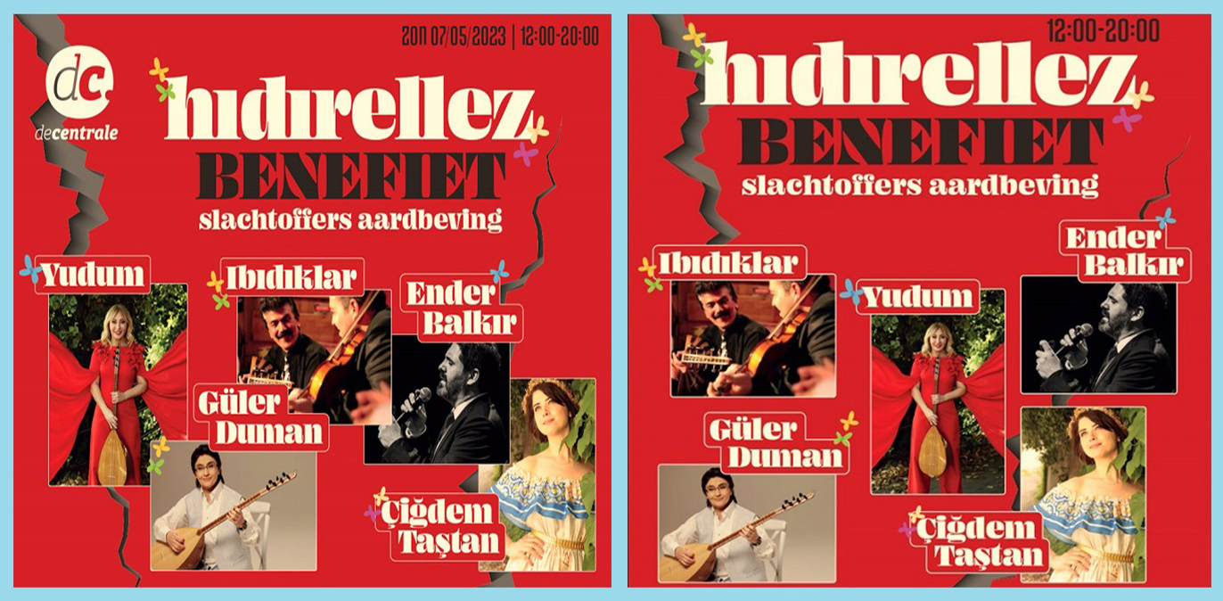 Gent şehrinde Hatay’da kurulacak konteyner projesine destek için Hıdırellez şenliği düzenlenecek