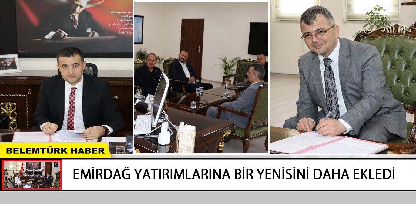 Emirdağ yatırımlarına bir yenisini daha ekledi