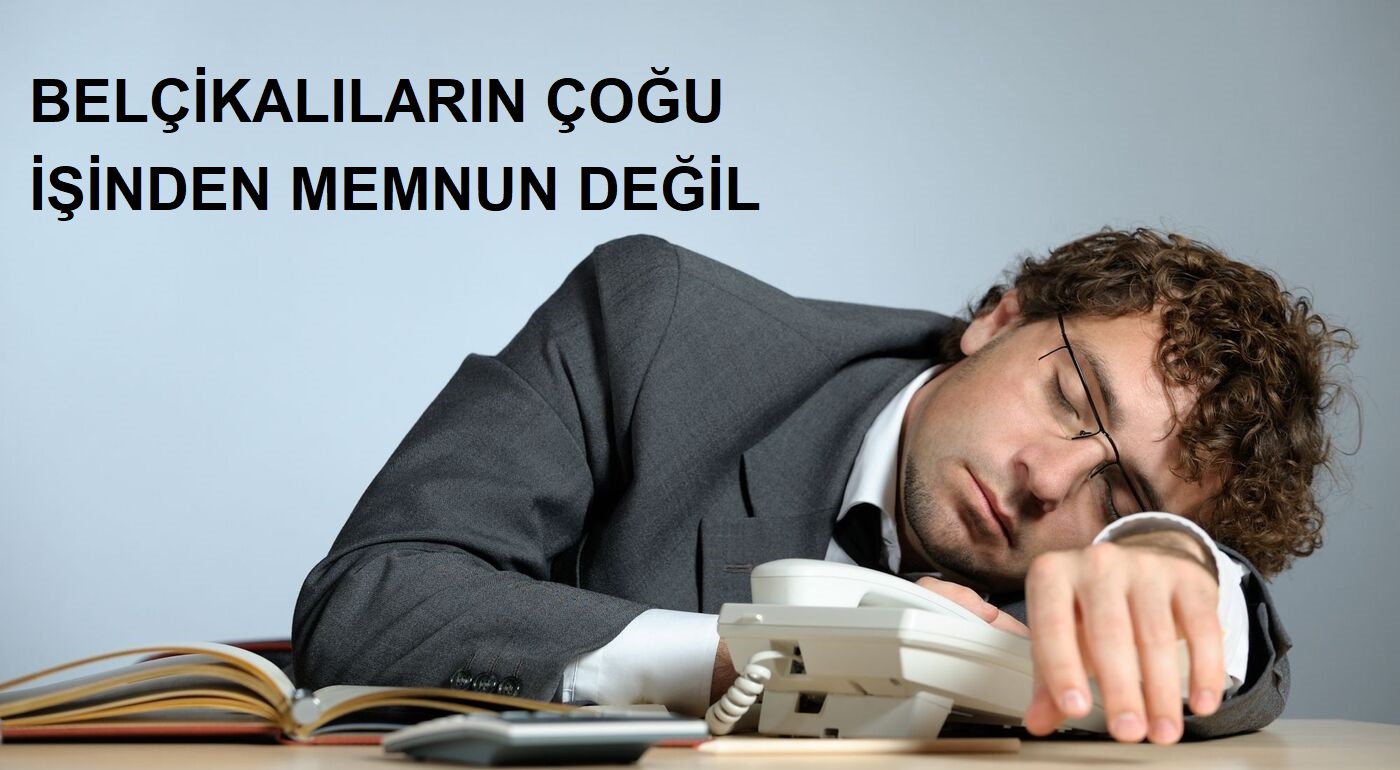 Belçikalıların çoğu işinden memnun değil