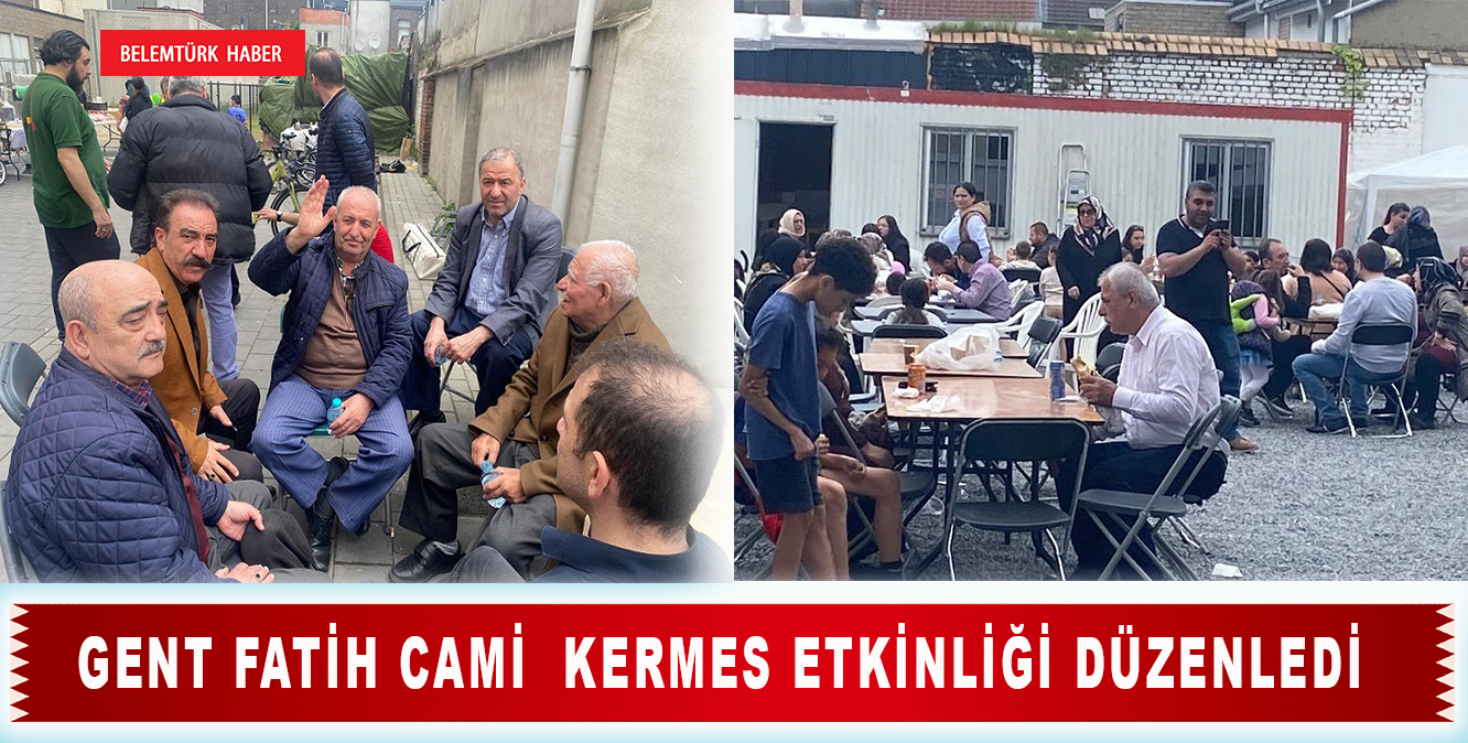 Gent Fatih Cami kermes etkinliği düzenledi