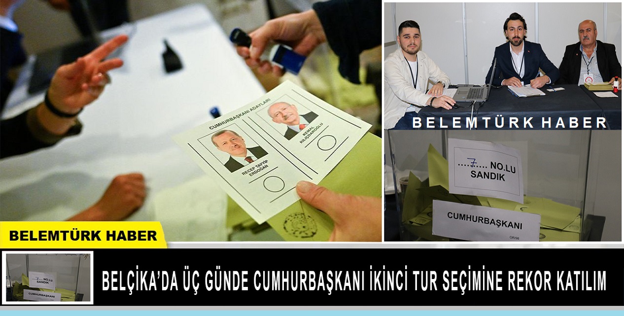 Belçika’da üç günde Cumhurbaşkanı 2. tur seçimine rekor katılım