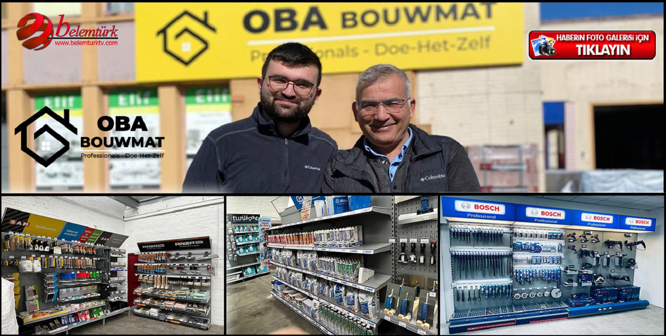 Belçika’nın Gent şehrinde inşaat sektörünün en büyük yapı malzeme mağazası açıldı