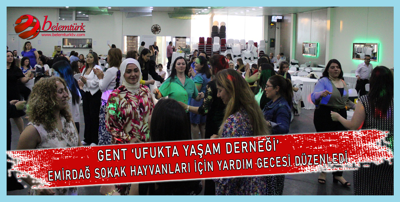 Gent ‘Ufukta Yaşam Derneği’ sokak hayvanları için yardım gecesi düzenledi