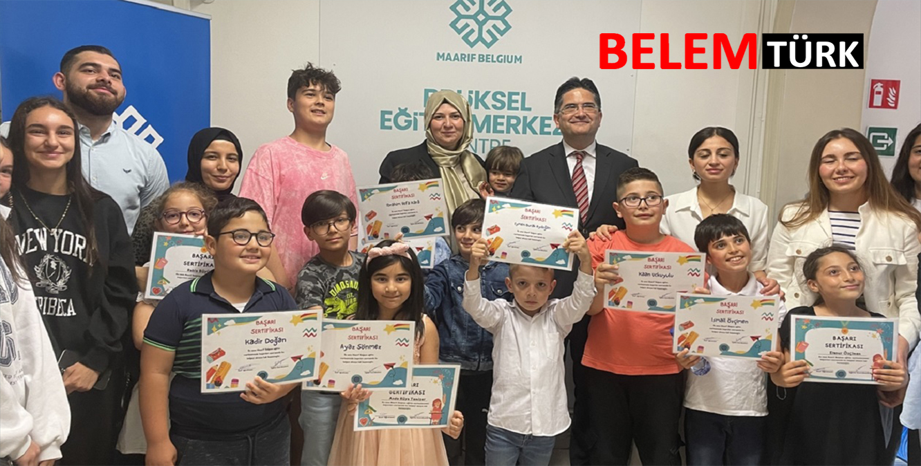 Belçika’da üç yıldır faaliyet gösteren Türkiye Maarif Vakfı Brüksel’de ilk mezunlarını verdi