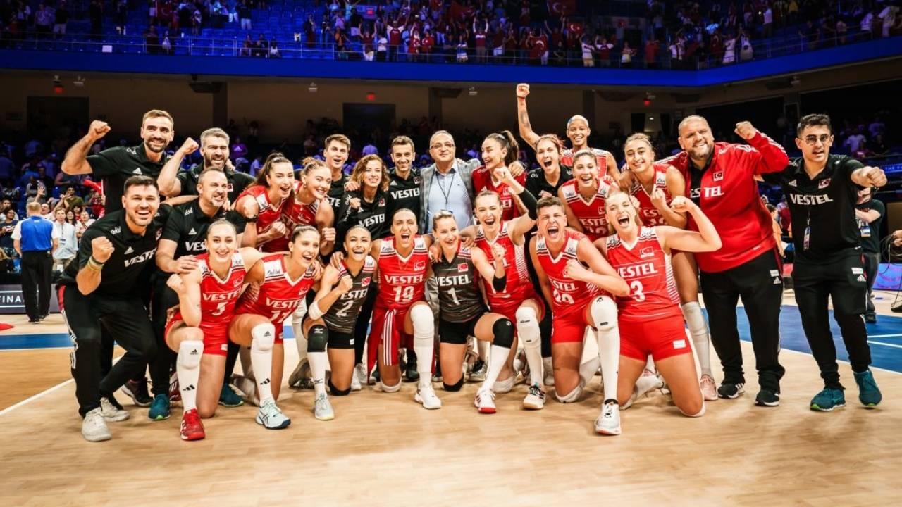 A Milli Kadın Voleybol Takımı tarih yazdı
